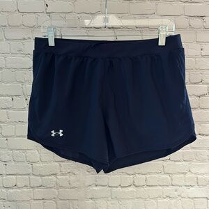 Under Armour Navy Blue Athletic Shorts
